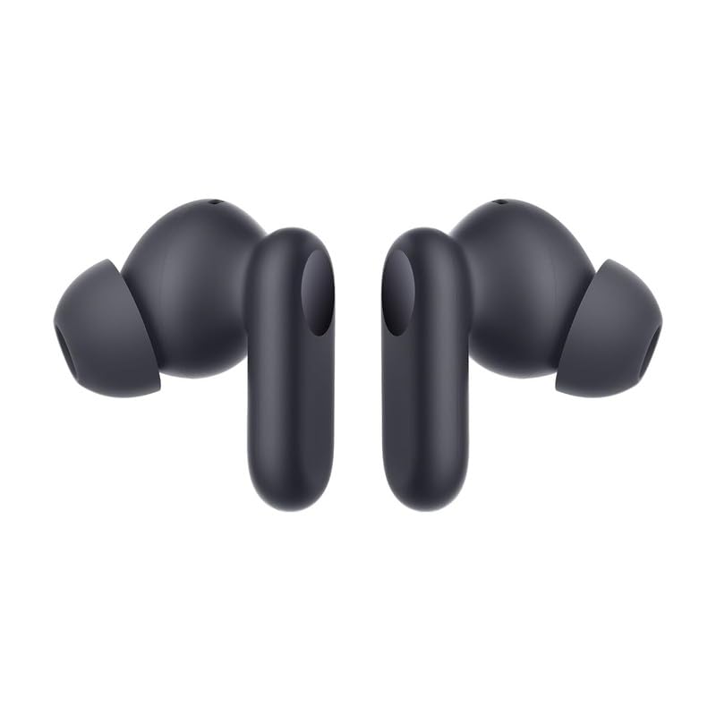 ONWAY'S Earbuds Original for vivo iQOO Neo8 Earbuds with Mic, 12.4mm Drivers, Playback:Upto 58hr case,4-Mic Design, IP55 Rating, TWS Ear Buds with mic(Black...3TB)