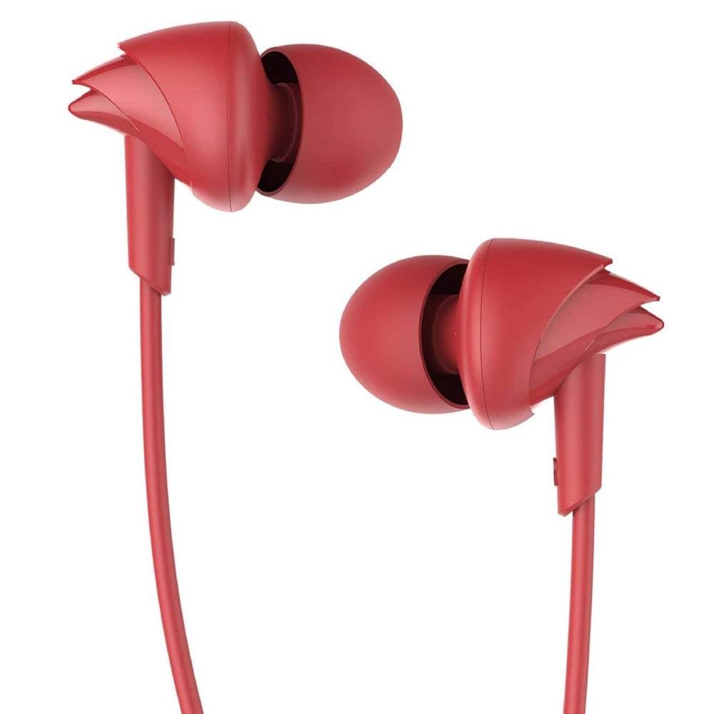Boat BassHeads 100 in-Ear Headphones with Mic (Black)