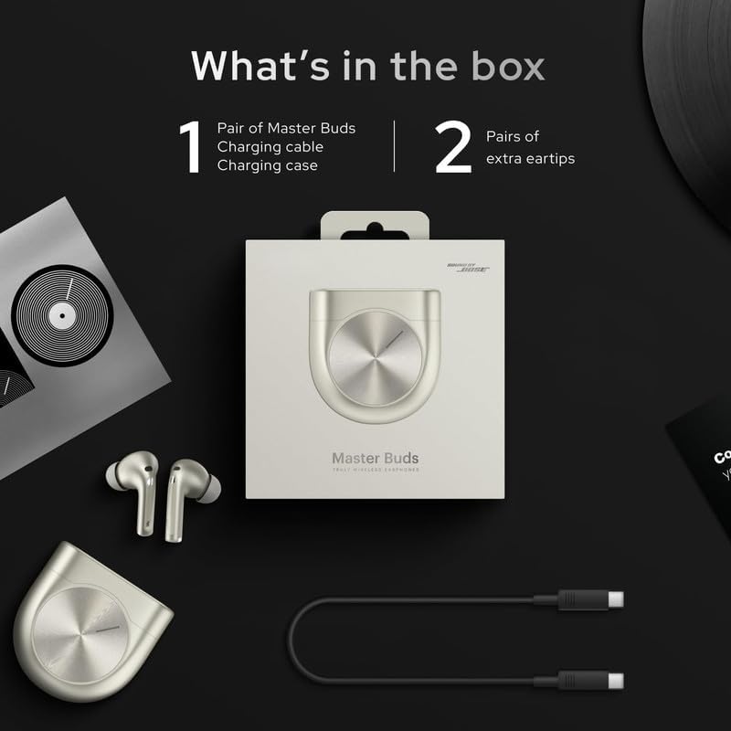 in-Ear True Wireless Earbuds for LG Wing 5G Mobile Earbuds with Mic 12.4mm Drivers, Playback:Upto 48hr case,4-Mic Design, IP55 Rating, TWS Ear Buds with mic (Silver, Master, SZ.C4)