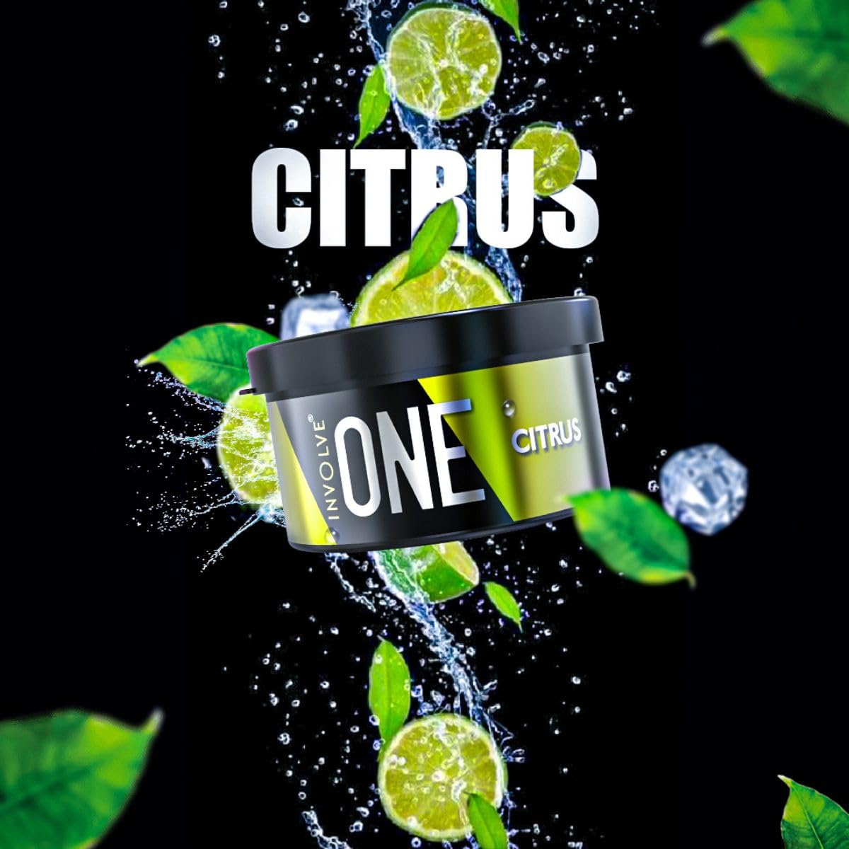 Involve Your Senses One Musk Organic Car Perfume, Involve Your Senses Strong Fiber Air Freshener to Freshen'up Your Car - IONE01-40 g,Car Accessories interior car perfumes and fresheners