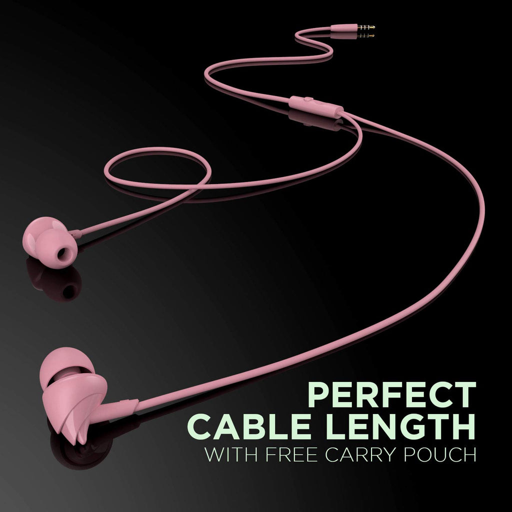 Boat BassHeads 100 in-Ear Headphones with Mic (Black)