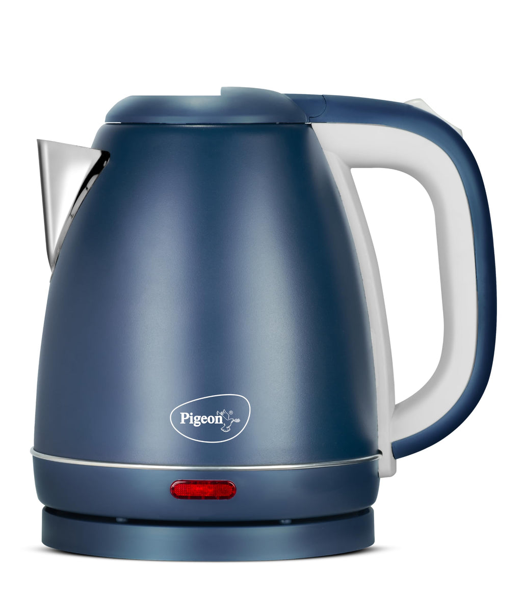 Pigeon Amaze Plus Electric Kettle 1.5 L, 1300 Watt, Stainless Steel Body with Auto Shut-off Feature Used for Boiling Water - (Silver)