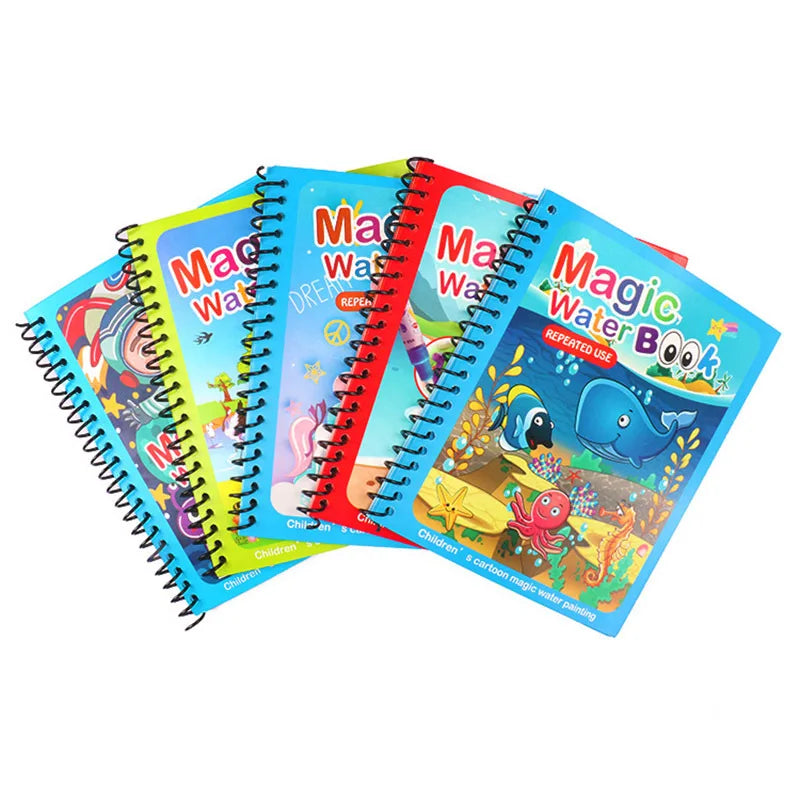 Enchanting Water Magic Drawing Book