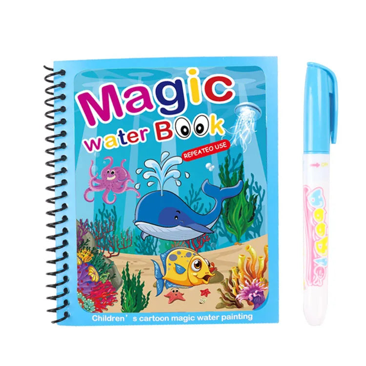 Enchanting Water Magic Drawing Book