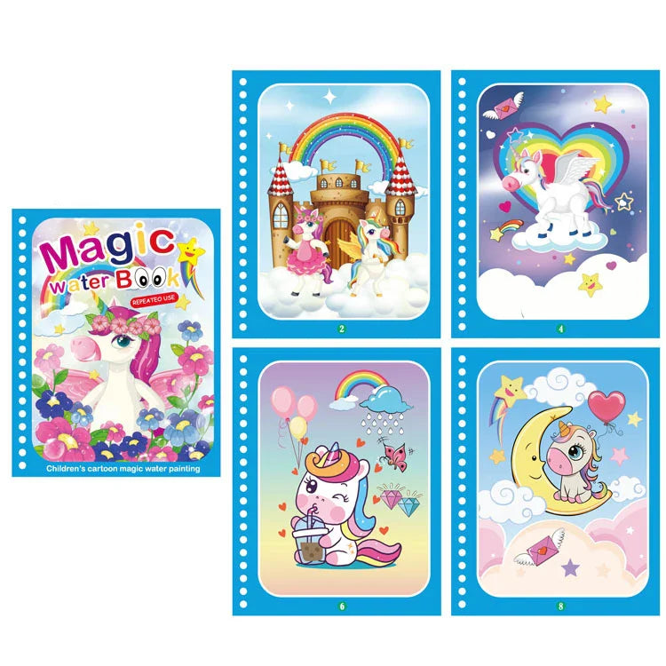Enchanting Water Magic Drawing Book