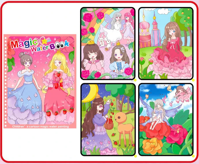 Enchanting Water Magic Drawing Book